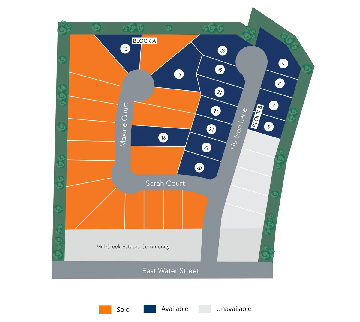 Milford Farms Site Map - 1
