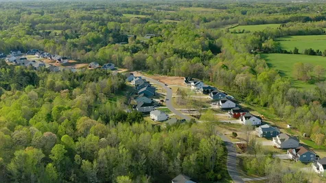 aerial view of the creek stone community