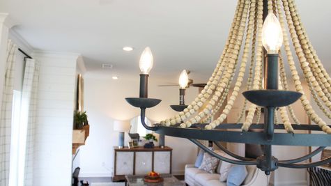 chandelier inside home