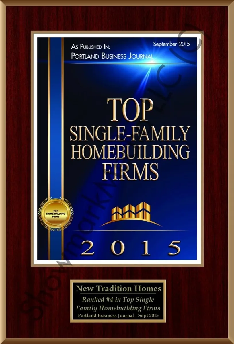 Logo - 2015: Top Single Family Homebuilder