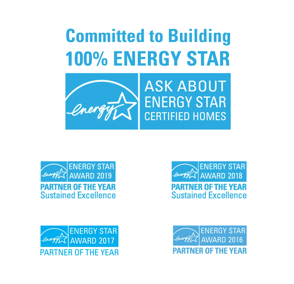 100% ENERGY STAR® Certified Homes