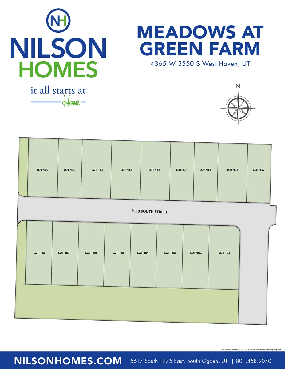 MEADOWS at GREEN FARM Site Plan
