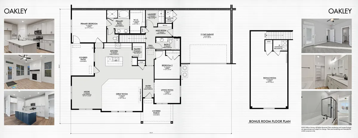 Oakley Floor Plan #002 Photo