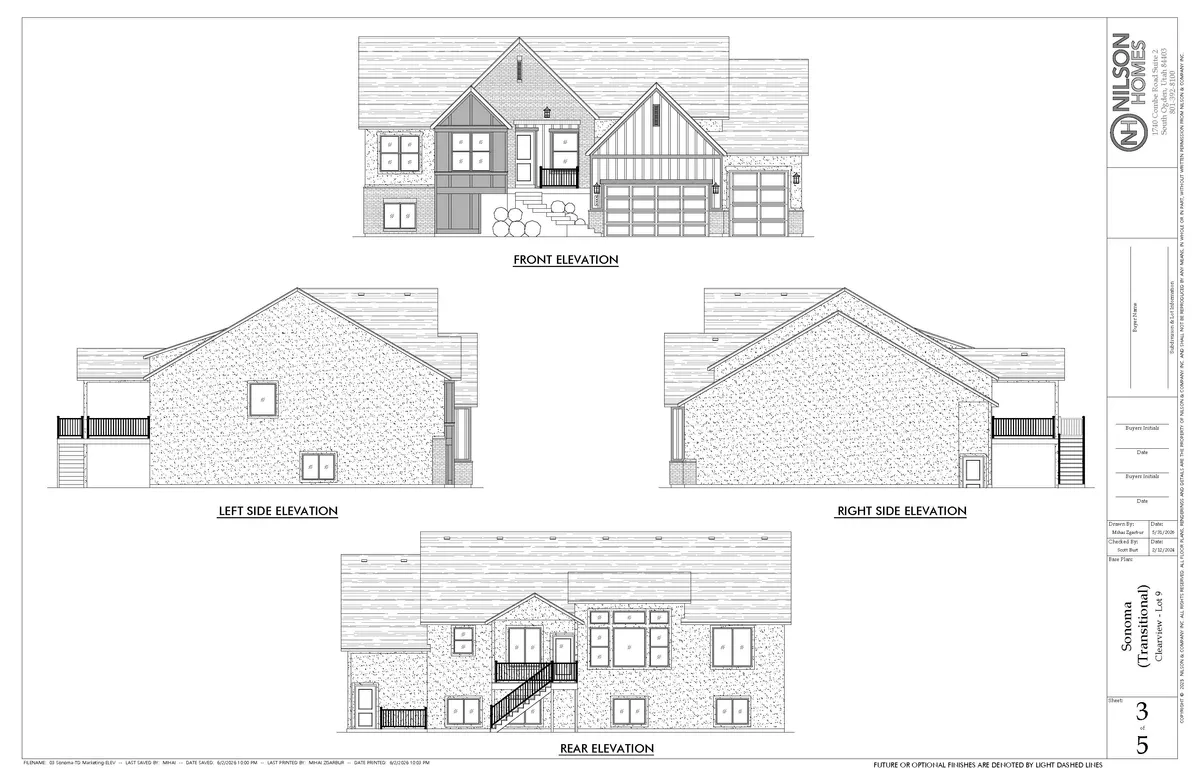 Sonoma Floor Plan #003 Photo