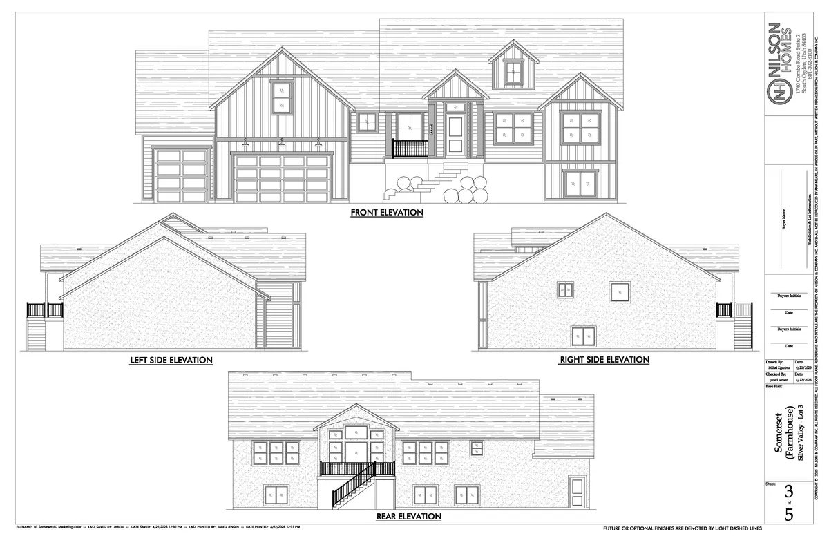 Somerset Floor Plan #003 Photo