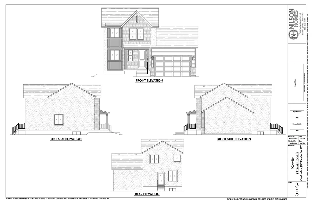 NORDIC Floor Plan #003 Photo