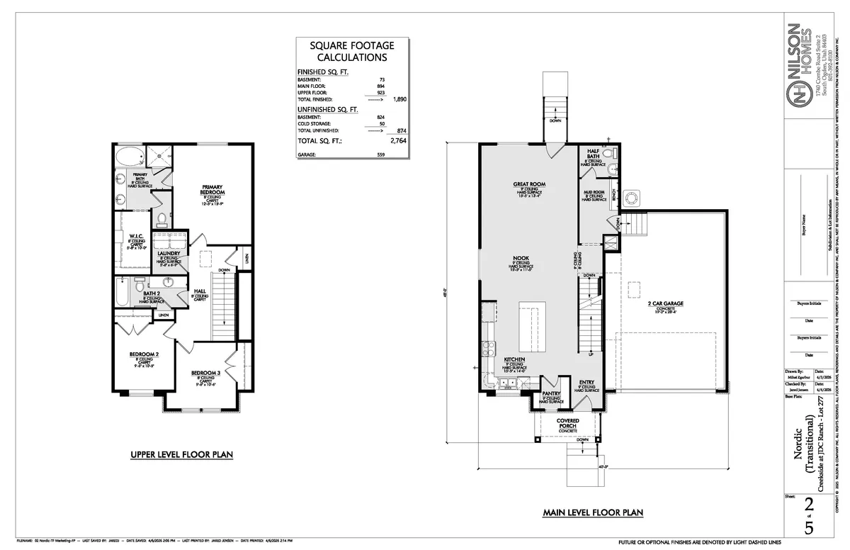 NORDIC Floor Plan #002 Photo