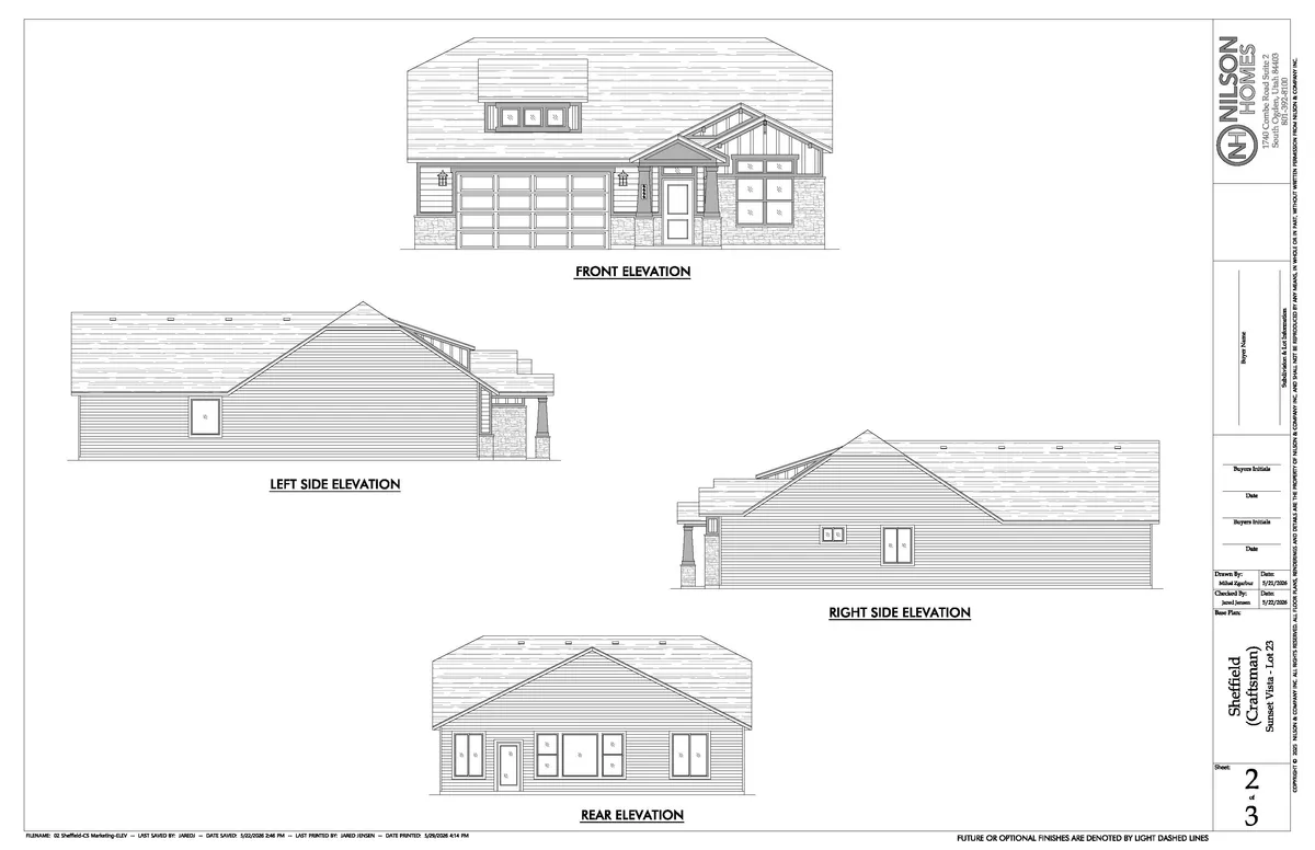 Sheffield Floor Plan #002 Photo