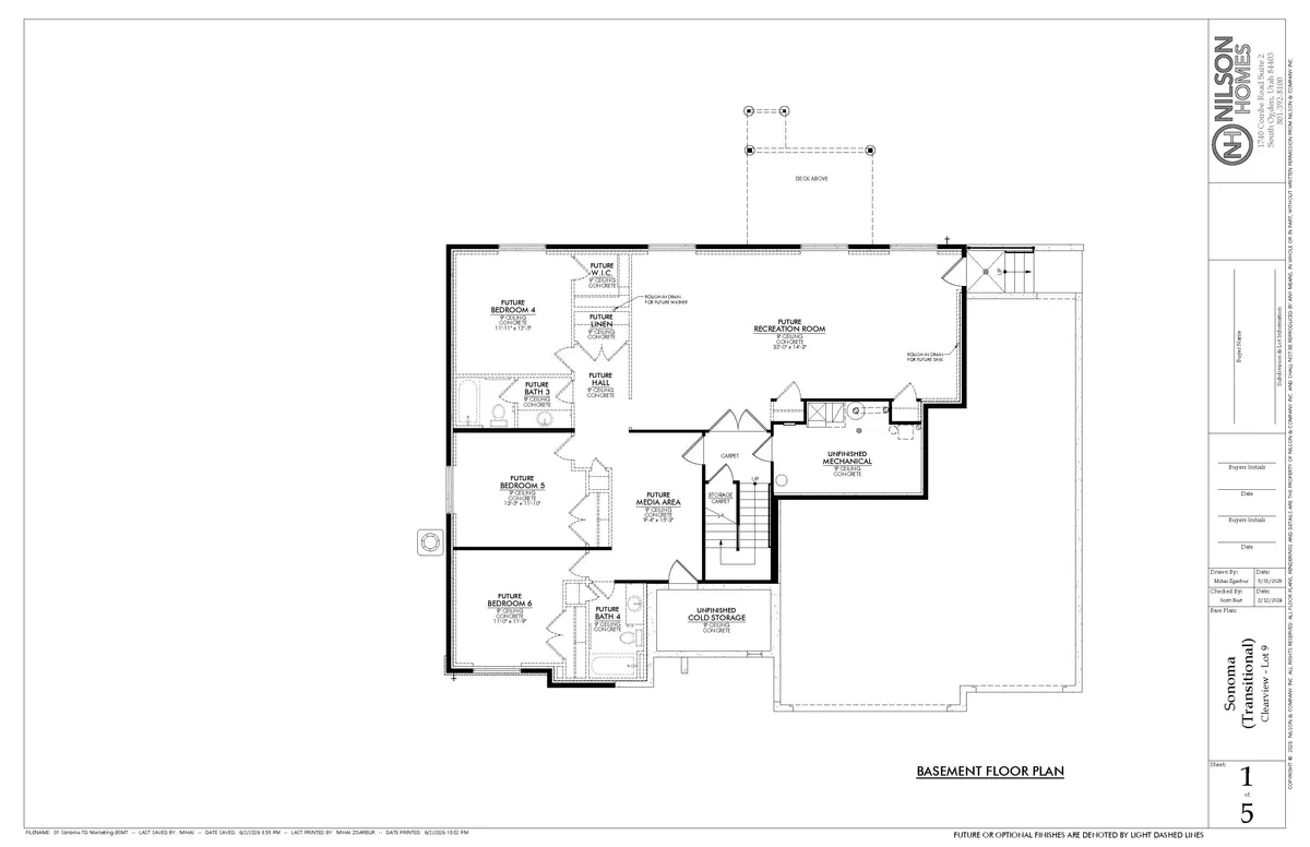 Sonoma Floor Plan #001 Photo