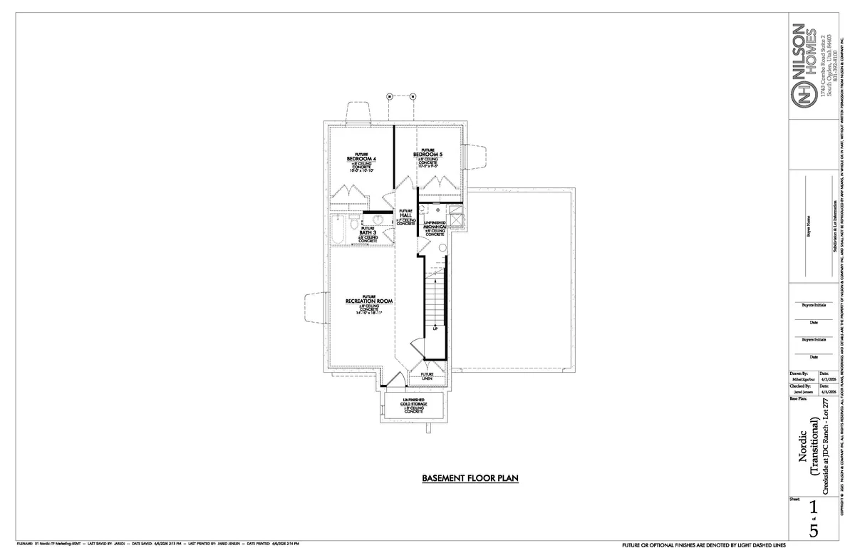 NORDIC Floor Plan #001 Photo