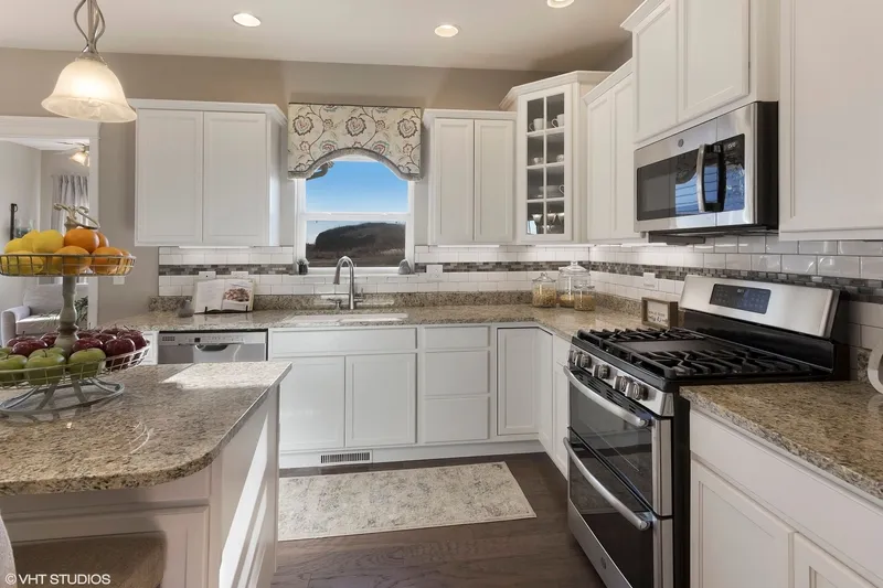 kitchen in centennial estates community by olthof homes