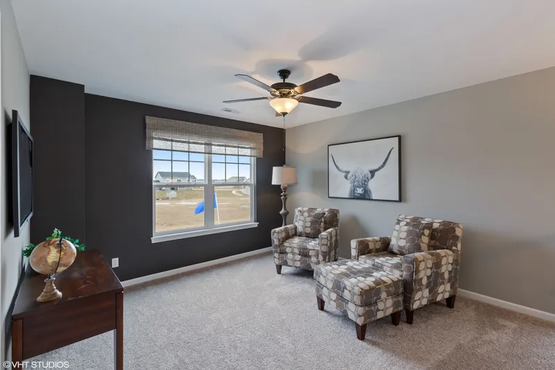 loft in a new home community, walkerton park , by olthof homes