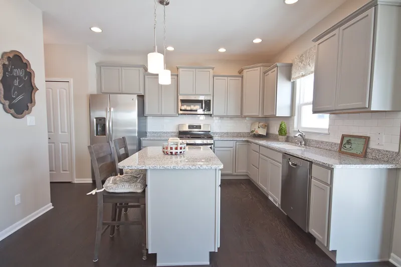 kitchen in a new home builder near me