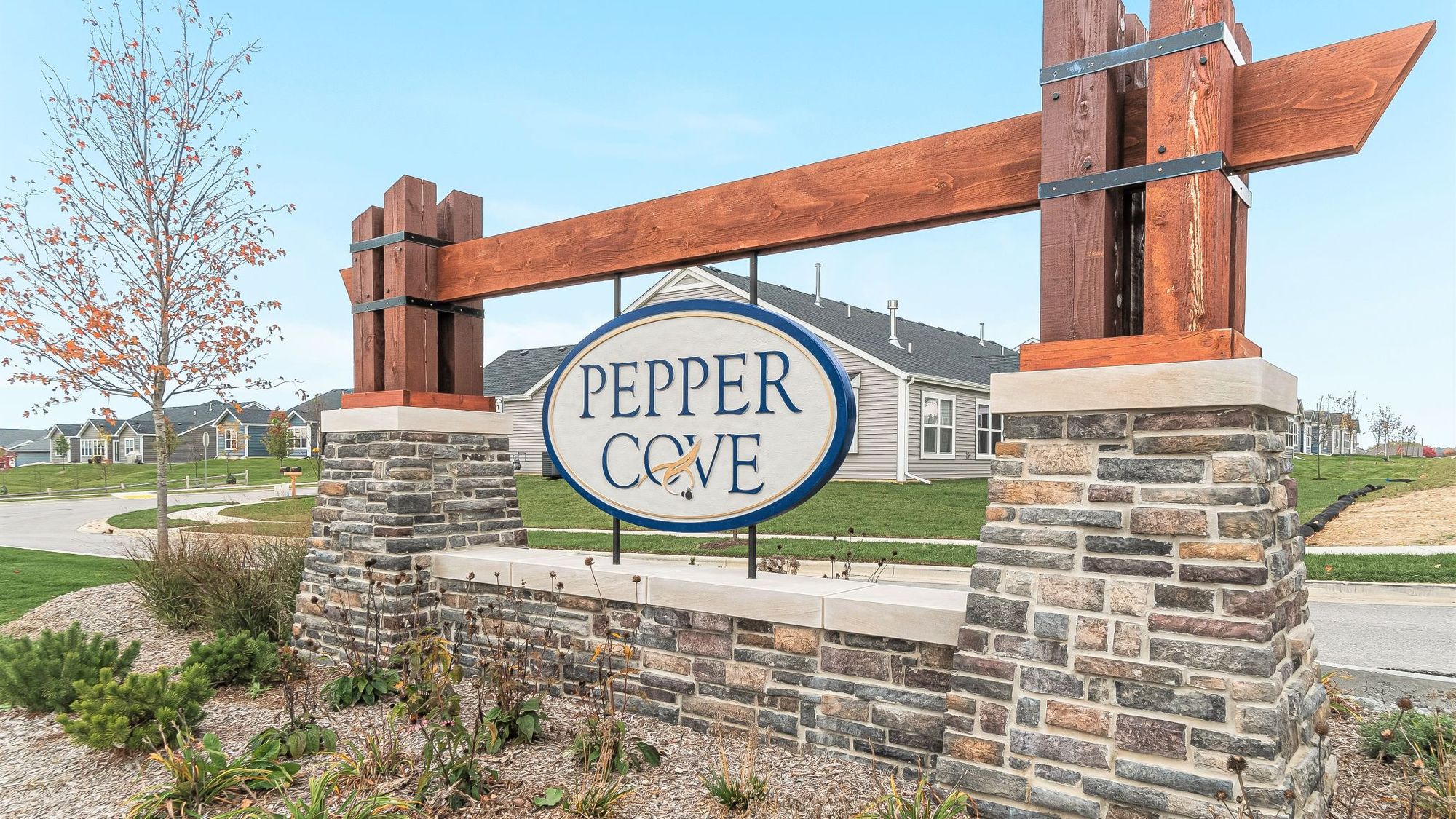 Pepper Cove Entrance Marker
