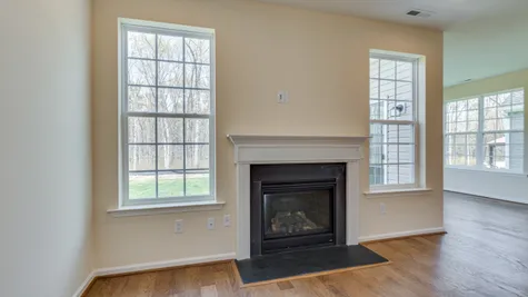 The Primrose Great Room with optional gas fireplace
