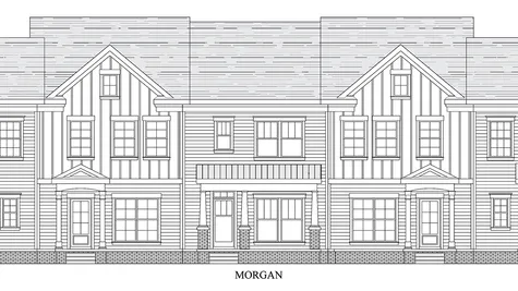 Morgan Townhome front elevation