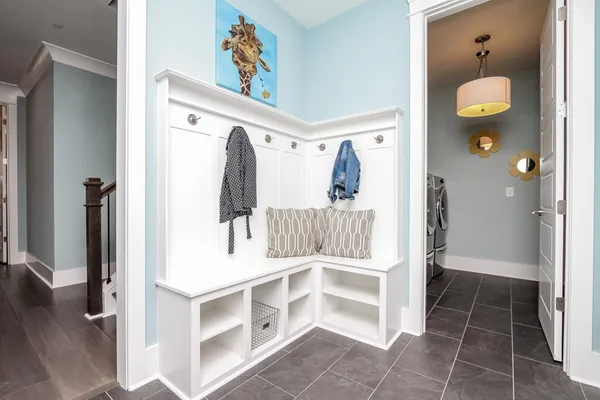 Oxford, Mudroom and Laundry Room