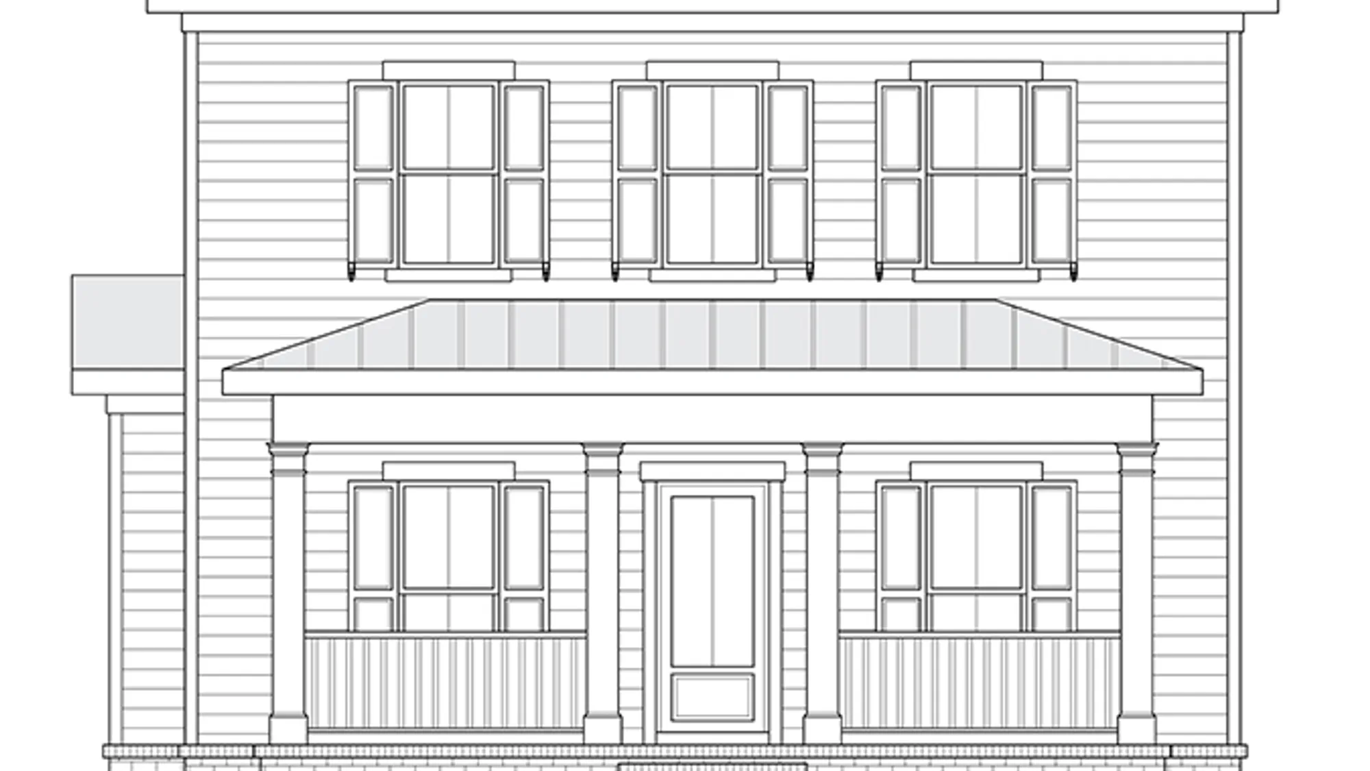 Russell Floor Plan, 3412 Patcham Dr., Lot 545 • Nolensville, TN