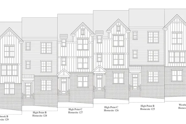 Westbrook B and High Point B & C Townhomes Elevation