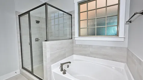Arlington Owner's bath Soaking Tub & Shower