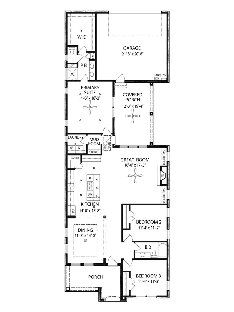 Muir I Floor Plan, 3428 Patcham Dr., Nolensville, TN