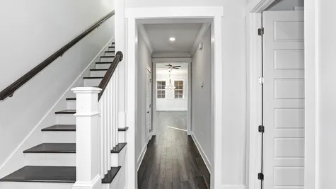Arlington B Front Entry Hall & Staircase