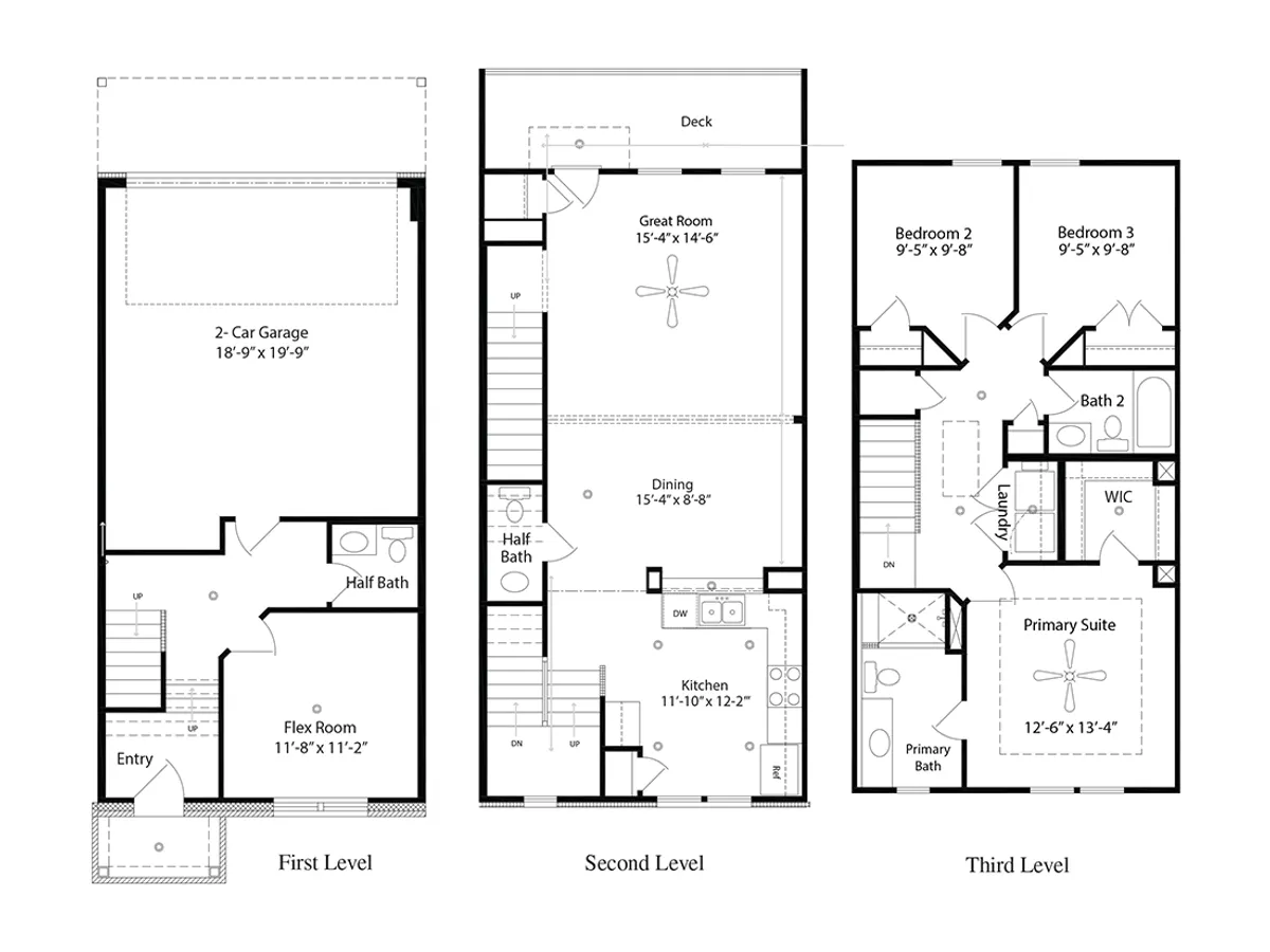 235 Ben Hill Dr. • High Point C Floor Plans