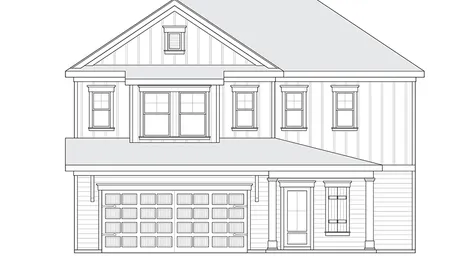 Grant GY 2-story home front elevation