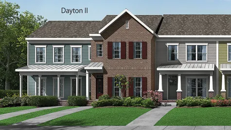 Dayton II townhomes at Harvest Point elevation