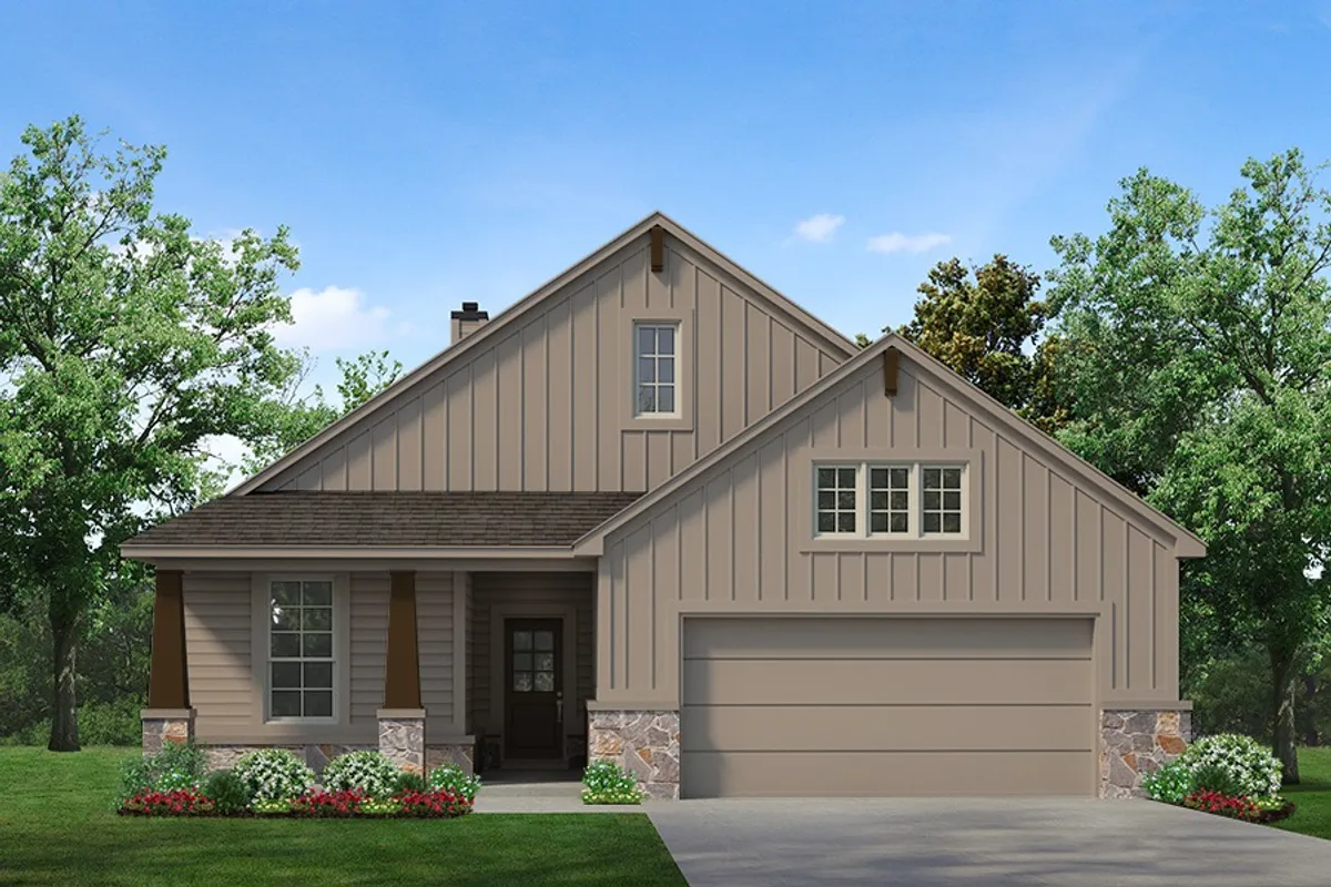 Elevation A-1,939 square feet