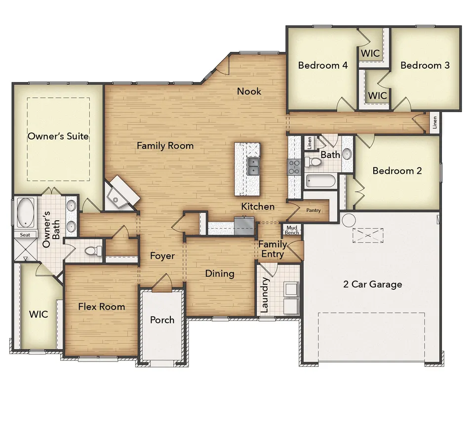 Colorado II FE Floor Plan