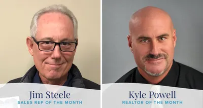 Portraits of Jim Steele and Kyle Powell