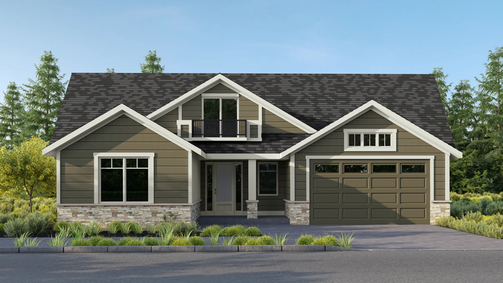 2645 Plan rendering - lot 10 will be our model home at Hillstad
