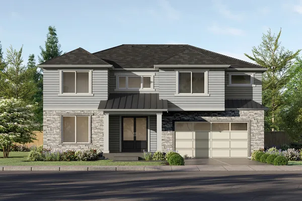 rendering of 3834 sq.ft. home plan