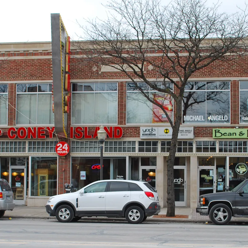 Various businesses in Royal Oak, MI representing the unique features of the city shared by Robertson Homes in Michigan