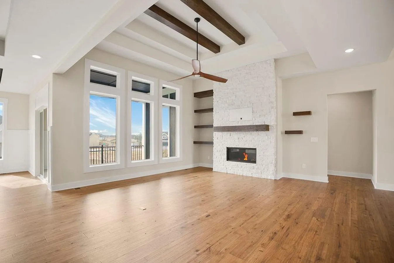 pics are of a previously finished home.