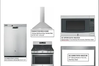 Designer Selectionsfor Appliances - Installed.