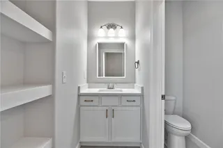 PHOTOS ARE OF ACTUAL HOME. Jack & Jill Bathroom Connects Secondary Bedrooms.