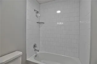 Private Bath in Bedroom #2. PICTURE IS OF ACTUAL HOME. 