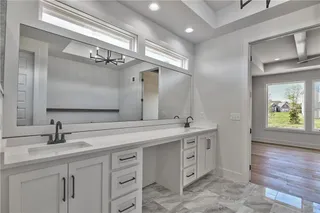 PICTURES ARE OF THE ACTUAL HOME. Double vanities in the master bath and plenty of natural light!