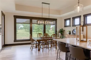 View of Dining Room. **PHOTOS ARE OF PREVIOUS CUSTOM HOME, WHICH DOES SHOW NUMEROUS UPGRADES. PICTURES ARE SHOWN TO VIEW OPTIONAL UPGRADED FEATURES. NOT ACTUAL HOME.**