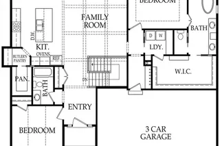 General Beechwood Floorplan. Contact Community Manager for Details for actual home plans.