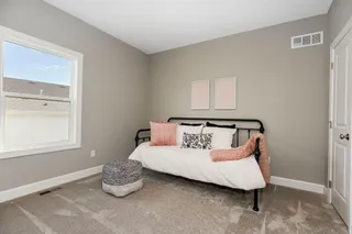 RODROCK HOMES' SAGE RANCH FLOOR PLAN. PICTURES ARE OF A PREVIOUS MODEL AND MAY CONTAIN UPGRADES. BEDROOM 3.