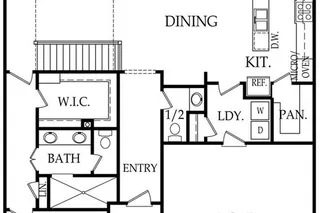 Main Level Floor Plan 