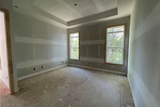 Actual Home Under Construction - Master Bedroom Overlooking Treed Lot