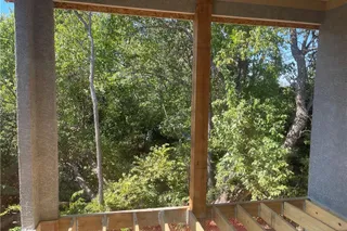 Actual Home Under Construction - Back Covered Deck Overlooking Treed Lot