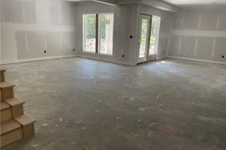 Actual Home Under Construction - Lower Level Rec Room