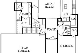 Fremont II - Main Level Floor Plan