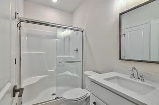 Private Bath in Bedroom #4 features Quartz Vanity Top and Walk In Closet. Picture is of Actual Home. 