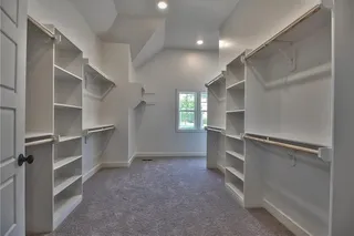 The Sonoma Reverse - Master Bedroom Closet with Built-in Shelving 